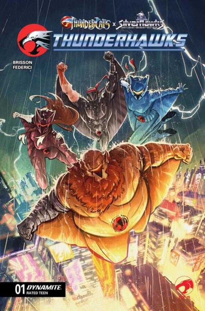 Thundercats X Silverhawks Thunderhawks #1 Cover D Alessandro Ranaldi Variant | Odin's Place