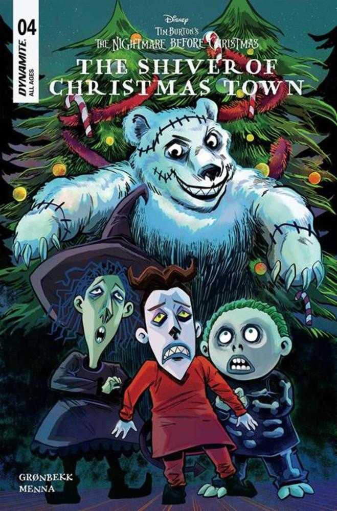 Tim Burtons The Nightmare Before Christmas The Shiver Of Christmas Town #4 Cover B Soo Lee Variant | Odin's Place