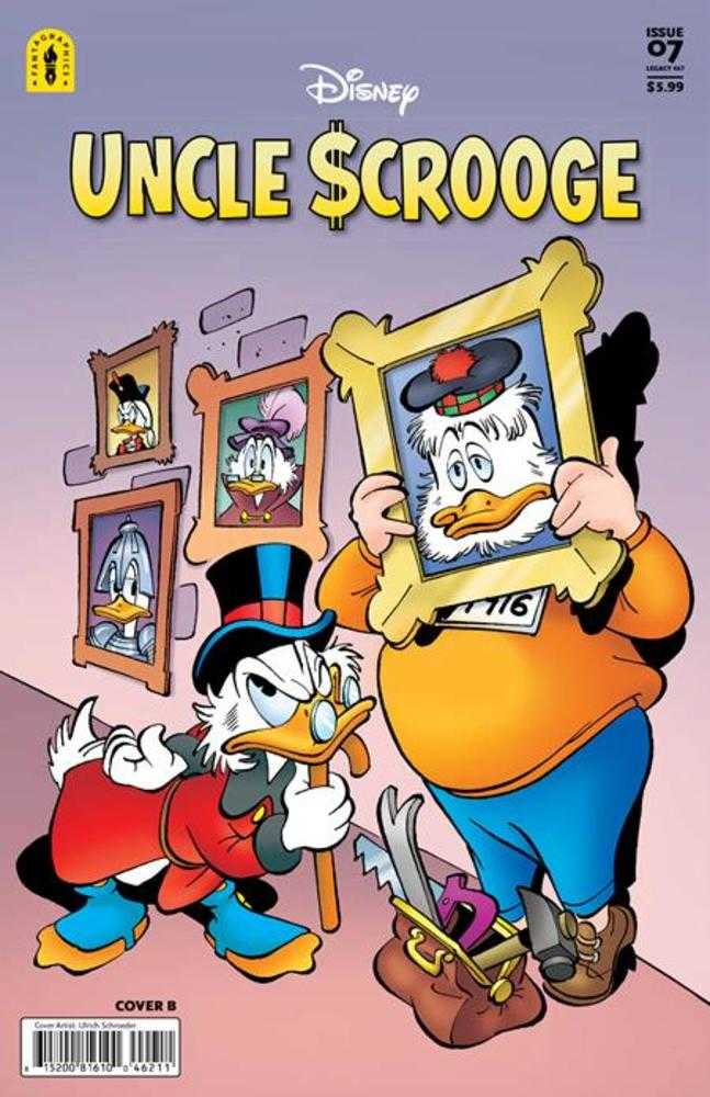 Uncle Scrooge Legacy #467 The Mcduck Journals The Duckburg Years  Cover B Ulrich Schroeder Variant | Odin's Place
