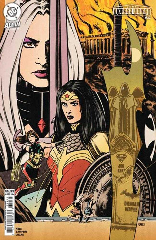 Wonder Woman #32 Cover E Jorge Fornes Things To Come Card Stock Variant | Odin's Place