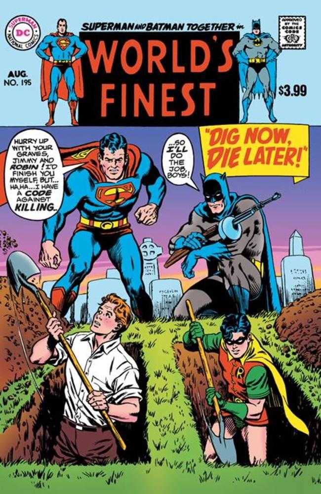Worlds Finest Comics #195 Facsimile Edition Cover A Curt Swan | Odin's Place
