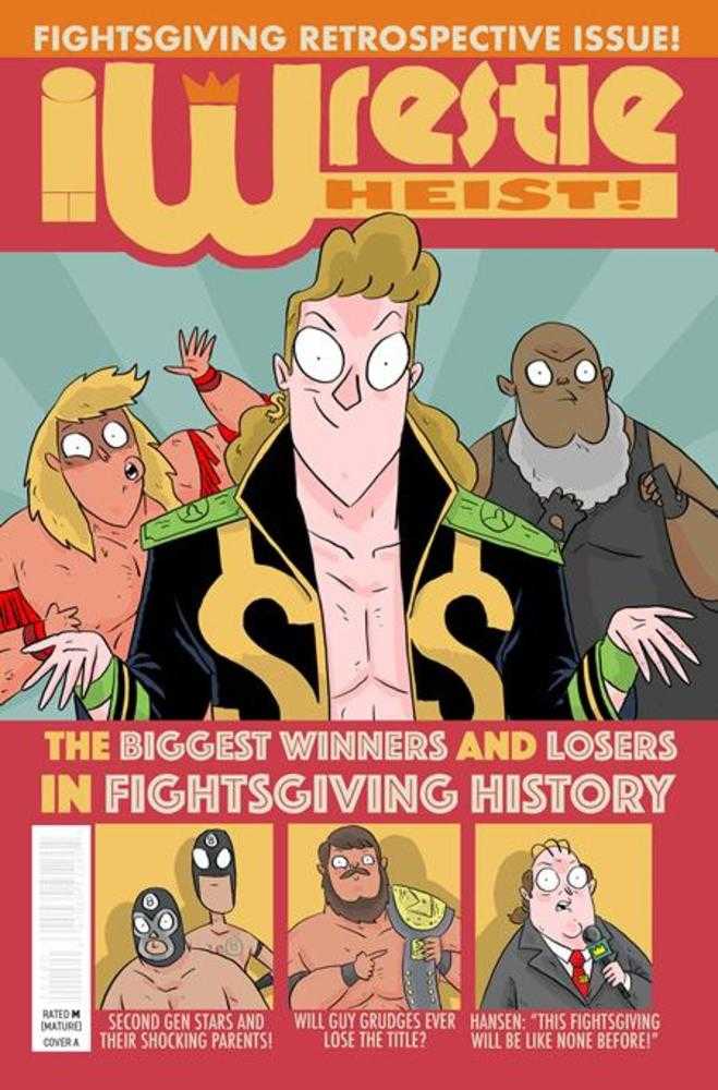Wrestle Heist #5 (Of 5) Cover A Kyle Starks (Mature) | Odin's Place