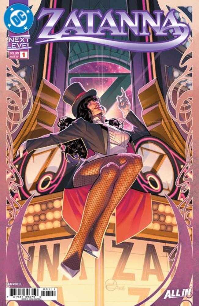Zatanna (2026) #1 Cover A Jamal Campbell | Odin's Place