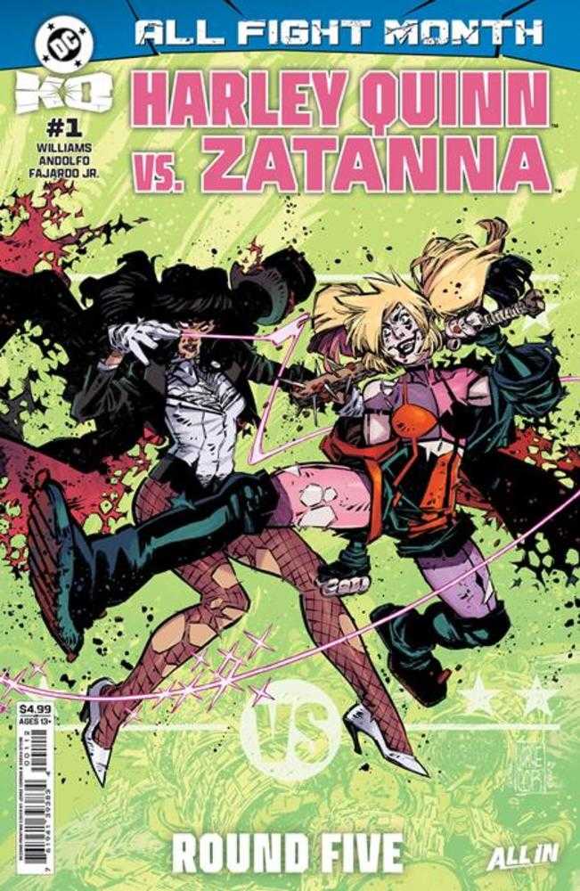 DC K.O. Harley Quinn vs Zatanna #1 (One Shot) 2nd Print Cover A Jorge Corona | Odin's Place