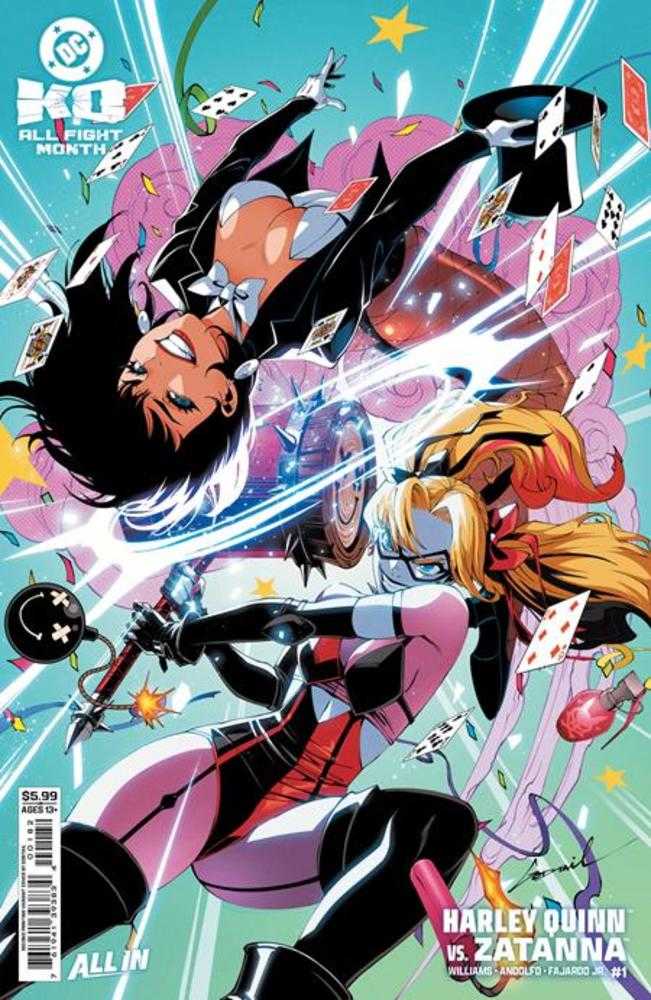 DC K.O. Harley Quinn vs Zatanna #1 (One Shot) 2nd Print Cover B Godtail Card Stock Variant | Odin's Place