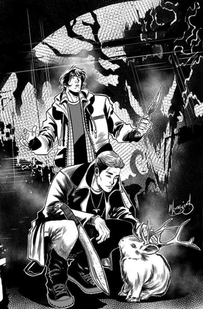 Supernatural #5 Cover L Inc 1:5 Eder Messias Line Art Full Art Variant | Odin's Place