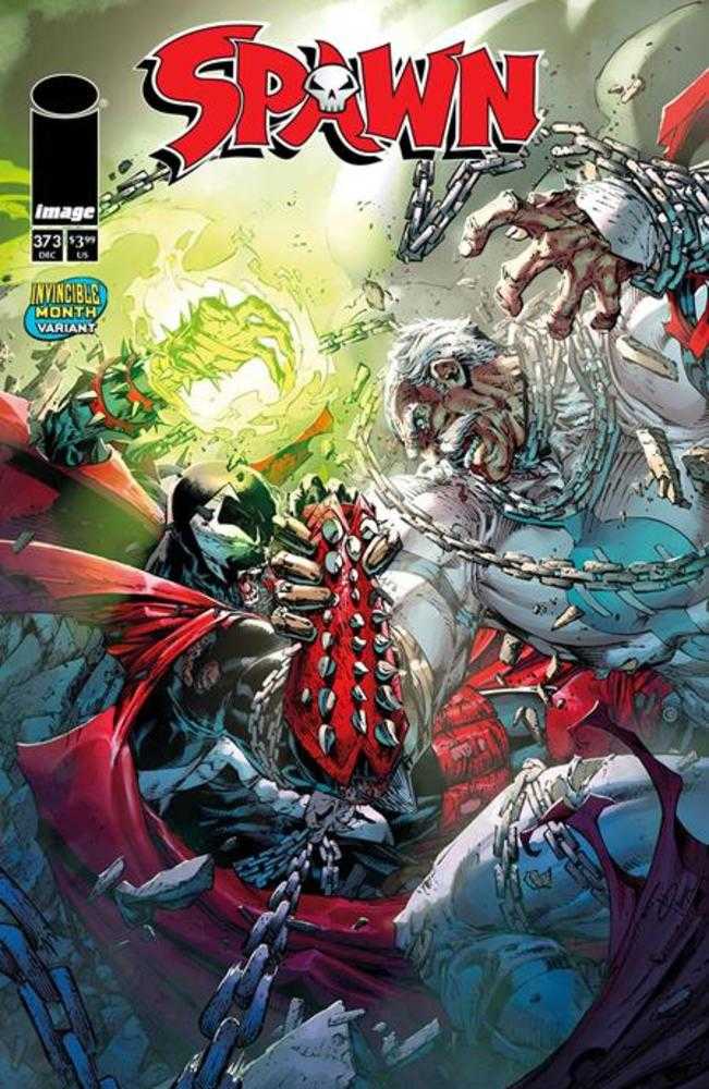 Spawn #373 Cover C Brett Booth Invincible Team Up Variant | Odin's Place