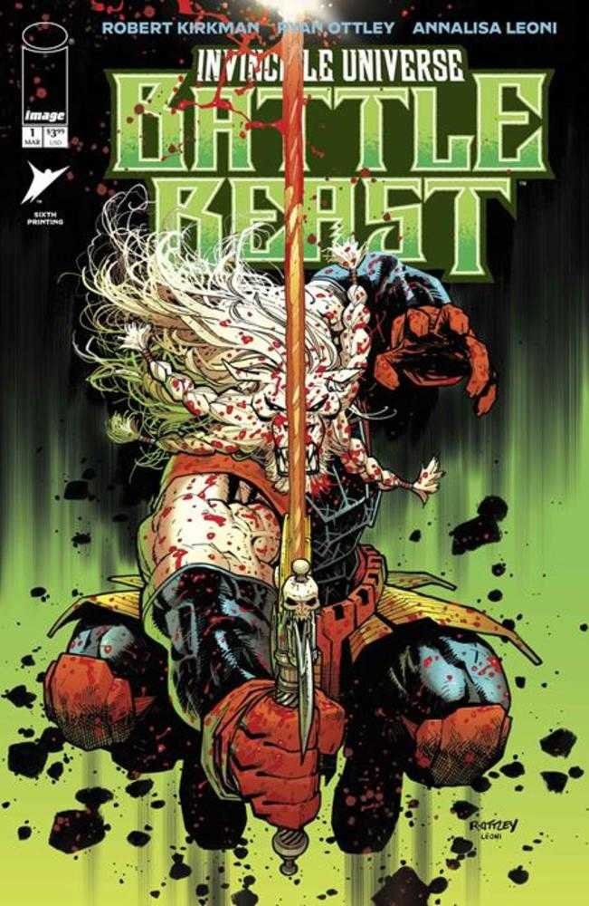 Invincible Universe Battle Beast #1 6 Th Printing | Odin's Place