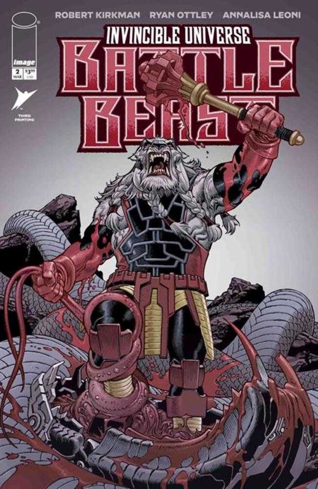 Invincible Universe Battle Beast #2 3rd Printing | Odin's Place