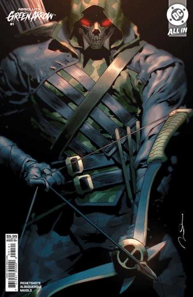 Absolute Green Arrow #1 (Of 6) Cover B Gerald Parel Card Stock Variant | Odin's Place