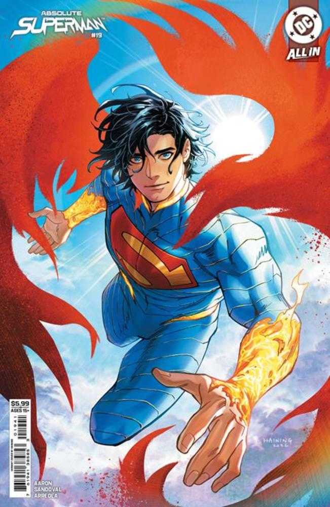 Absolute Superman #19 Cover D Haining Card Stock Variant | Odin's Place