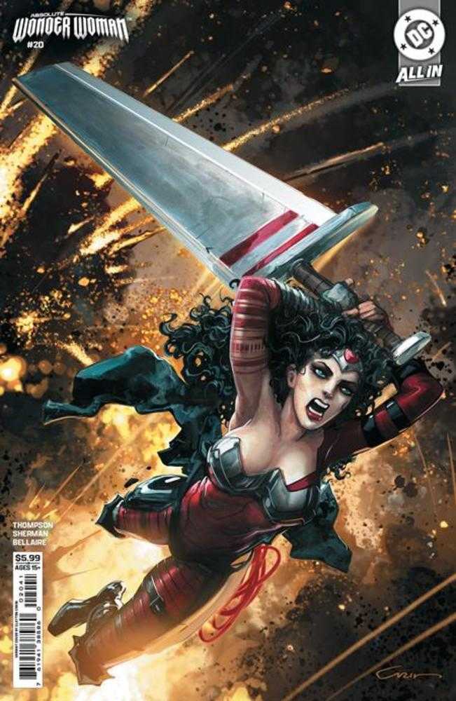 Absolute Wonder Woman #20 Cover D Clayton Crain Card Stock Variant | Odin's Place