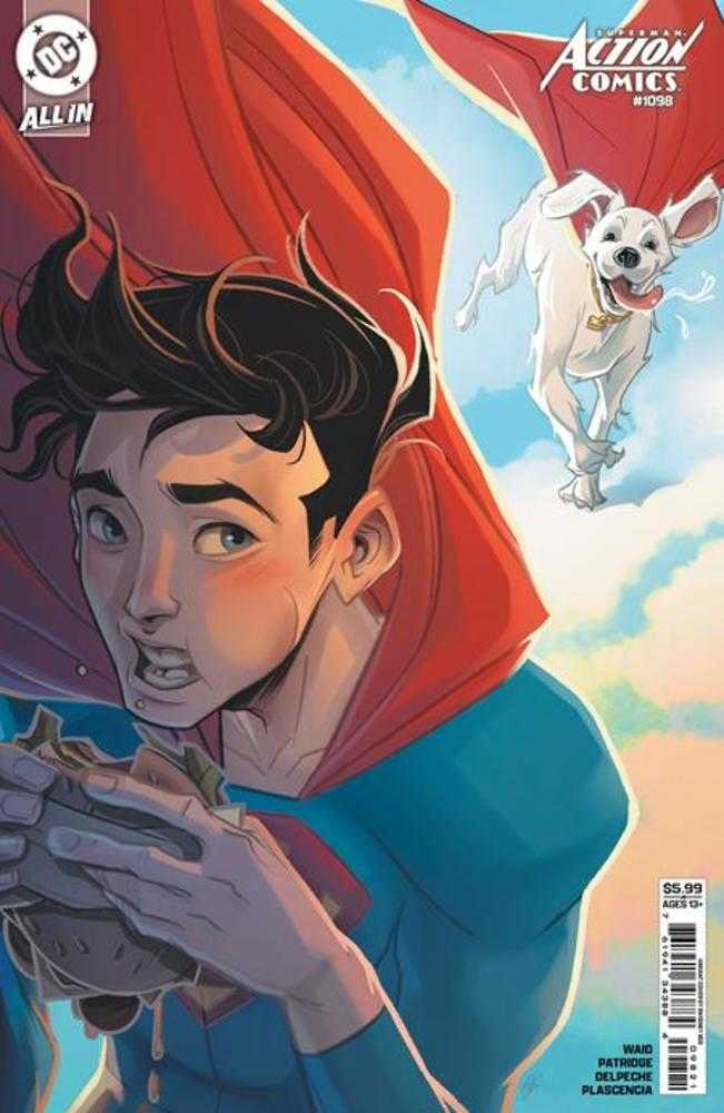 Action Comics #1098 Cover B Sweeney Boo Card Stock Variant (The Reign Of The Superboys) | Odin's Place