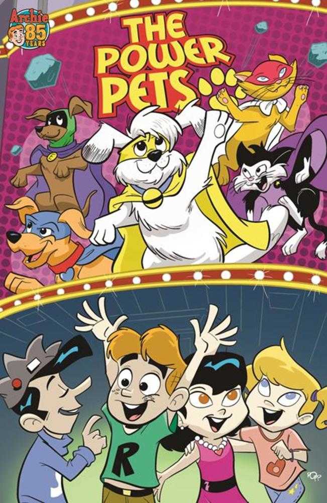 Archie Comics 85 Th Anniversary Presents Archies Movie Mania #1 (One Shot) Cover C Adrian Ropp Power Pets Variant | Odin's Place