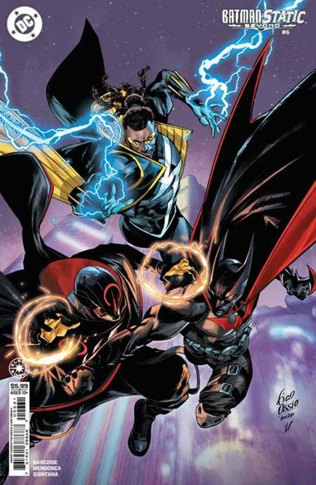 Batman Static Beyond #6 (Of 6) Cover C Fico Ossio Card Stock Variant | Odin's Place