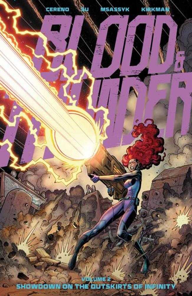 Blood & Thunder TPB Volume 02 Showdown On The Outskirts Direct Market Exclusive Arthur Adams & Msassyk Cover (Mature) | Odin's Place