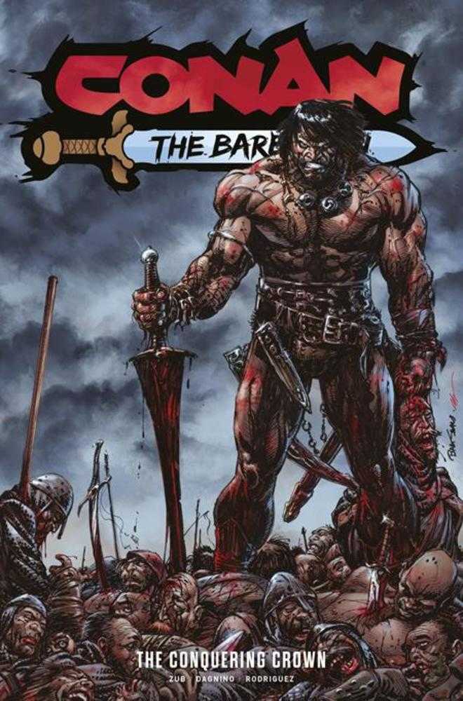 Conan The Barbarian TPB Volume 07 The Conquering Crown Direct Market Edition Cover (Mature) | Odin's Place