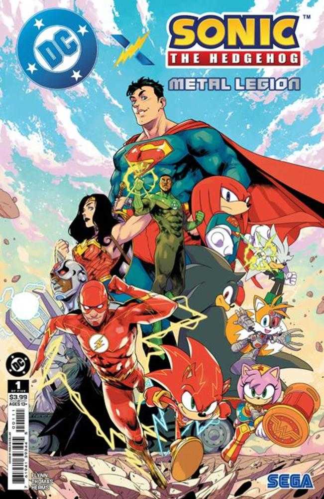 DC X Sonic The Hedgehog The Metal Legion #1 (Of 5) Cover A Pablo M Collar | Odin's Place