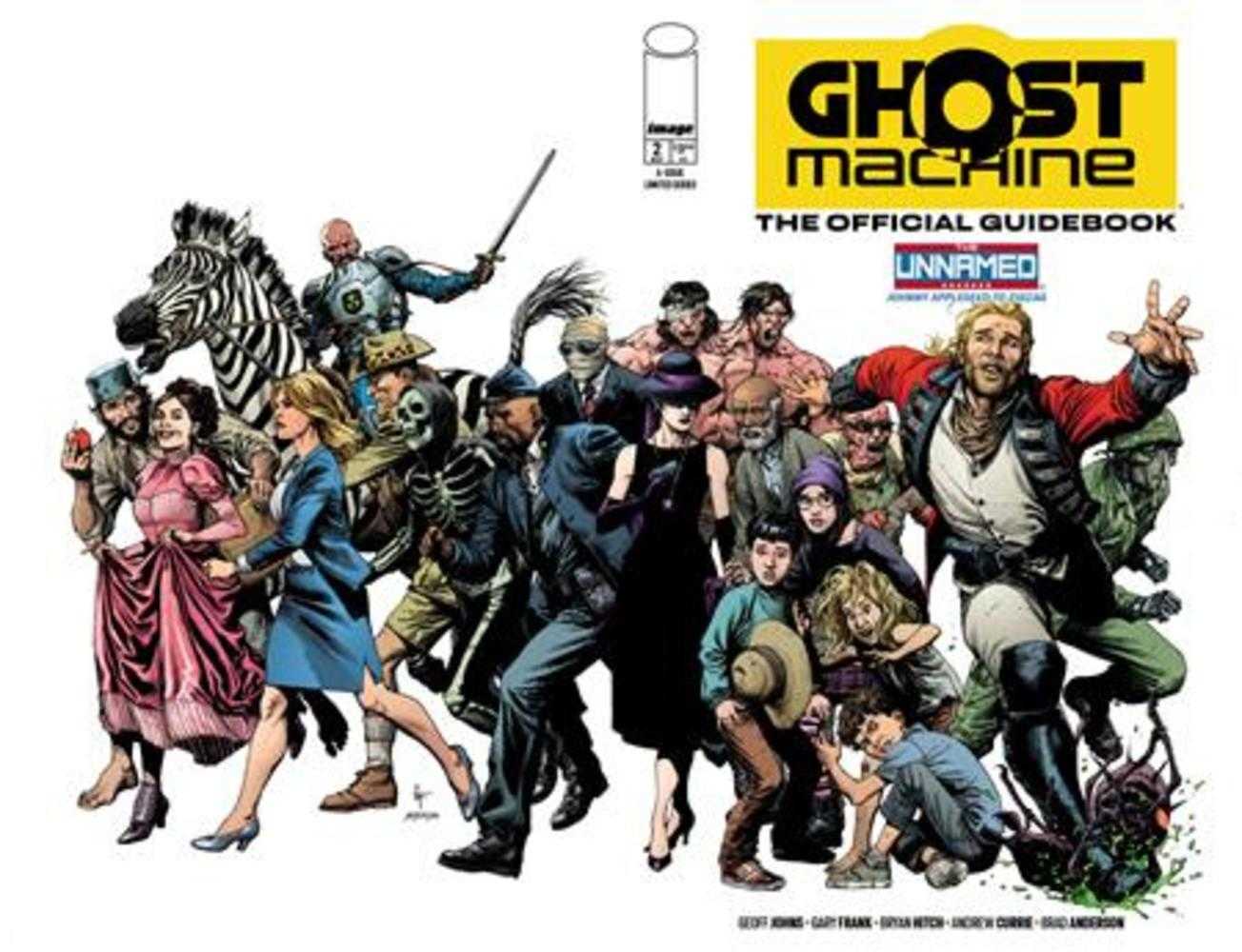 Ghost Machine The Official Guidebook #2 (Of 5) Cover A Gary Frank & Brad Anderson Wraparound | Odin's Place