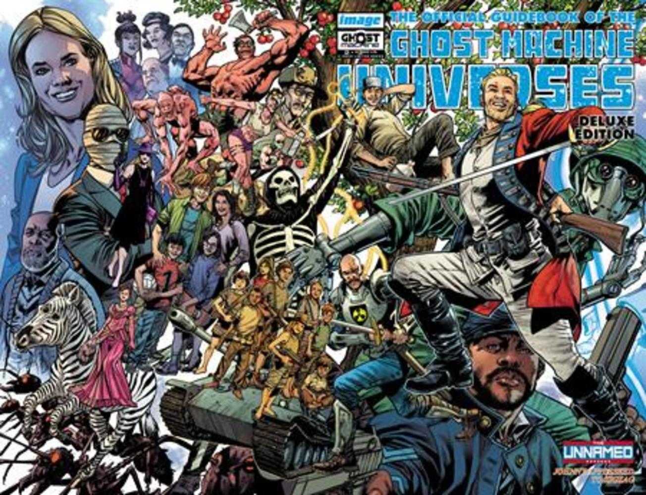 Ghost Machine The Official Guidebook #2 (Of 5) Cover B Bryan Hitch & Brad Anderson Wraparound Variant | Odin's Place