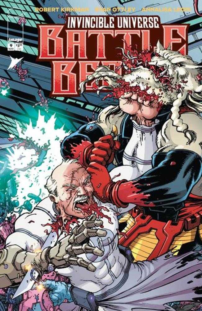 Invincible Universe Battle Beast #9 Cover C 1 in 10 Chris Burnham & Brian Reber Variant | Odin's Place