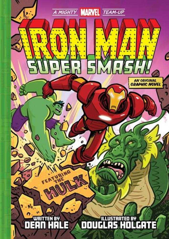 Iron Man Super Smash Hardcover (A Mighty Marvel Team Up) | Odin's Place