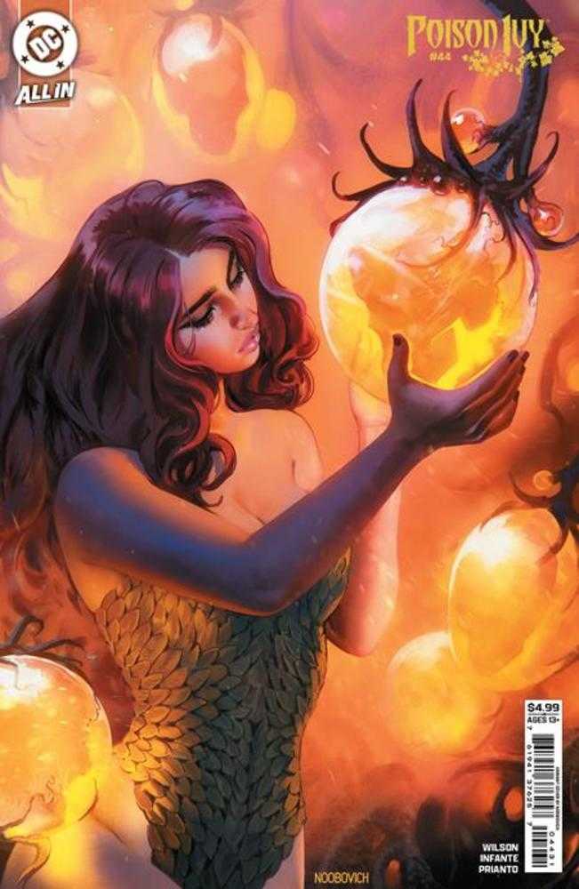 Poison Ivy #44 Cover C Noobovich Card Stock Variant | Odin's Place