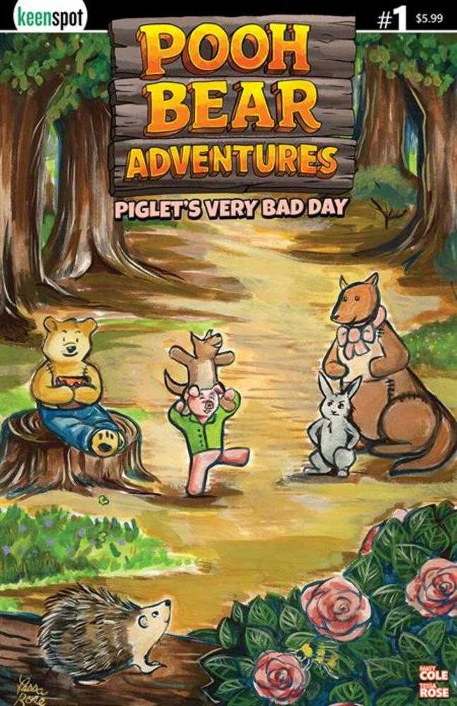 Pooh Bear Adventures Piglets Very Bad Day #1 (One Shot) Cover A Tessa Rose | Odin's Place