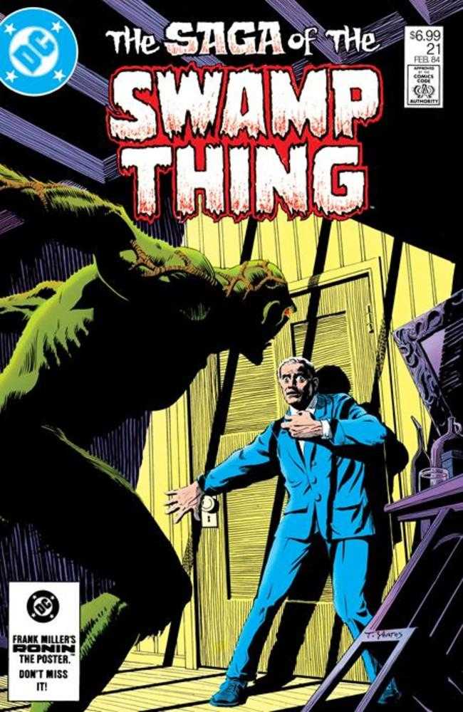 Saga Of The Swamp Thing #21 Facsimile Edition Cover C Tom Yeates Foil Variant | Odin's Place