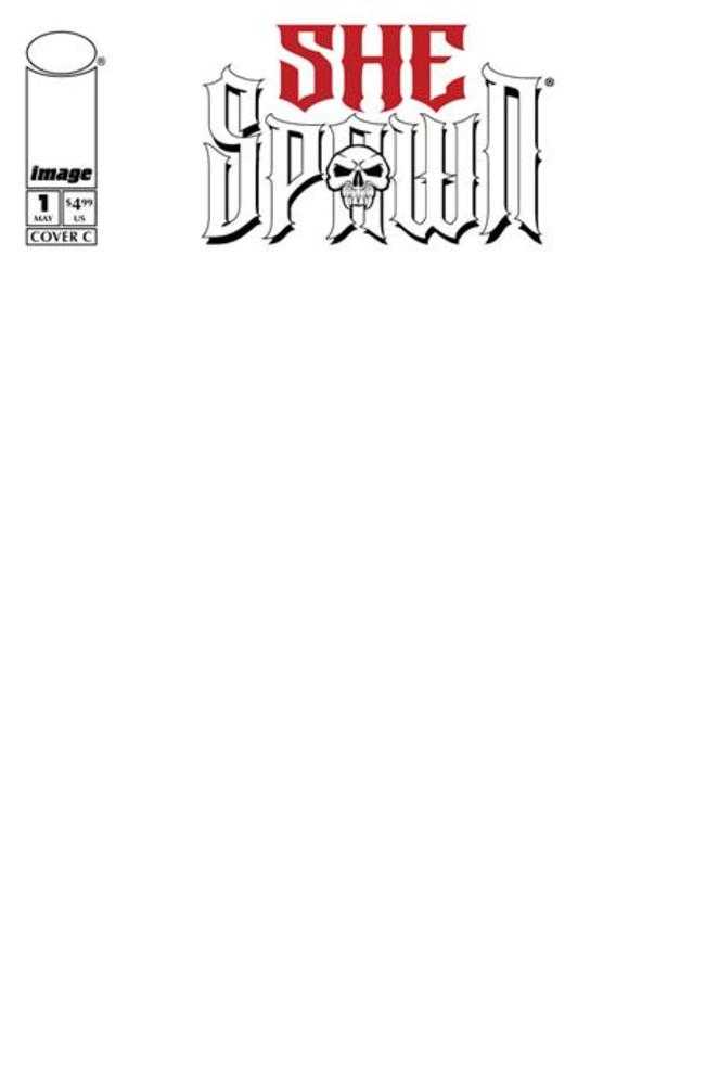 She Spawn #1 (Of 5) Cover C Blank Sketch Variant | Odin's Place