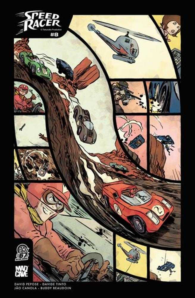 Speed Racer #8 Cover B Jesse Lonergan Variant | Odin's Place