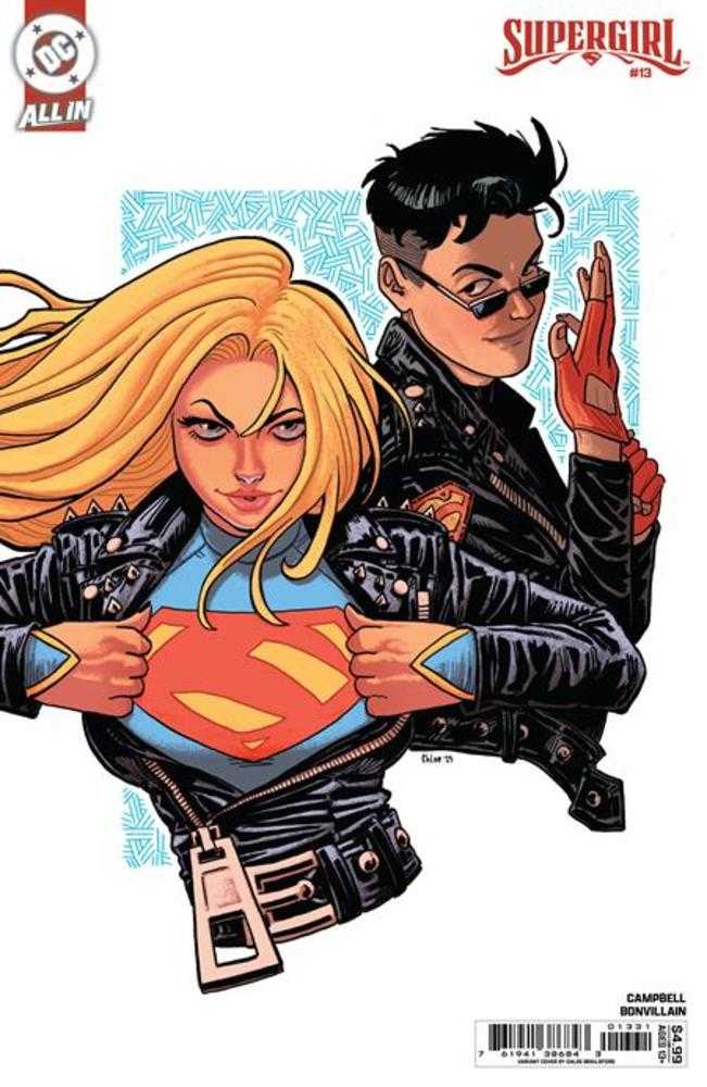 Supergirl #13 Cover C Chloe Brailsford Card Stock Variant (The Reign Of The Superboys) | Odin's Place
