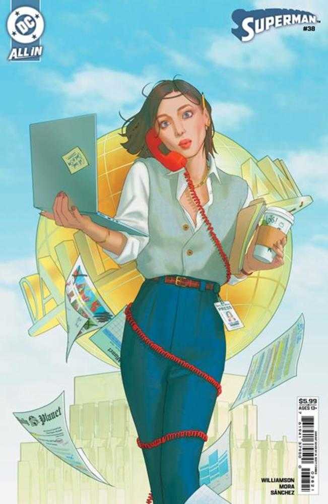 Superman #38 Cover B W Scott Forbes Card Stock Variant (The Reign Of The Superboys) | Odin's Place