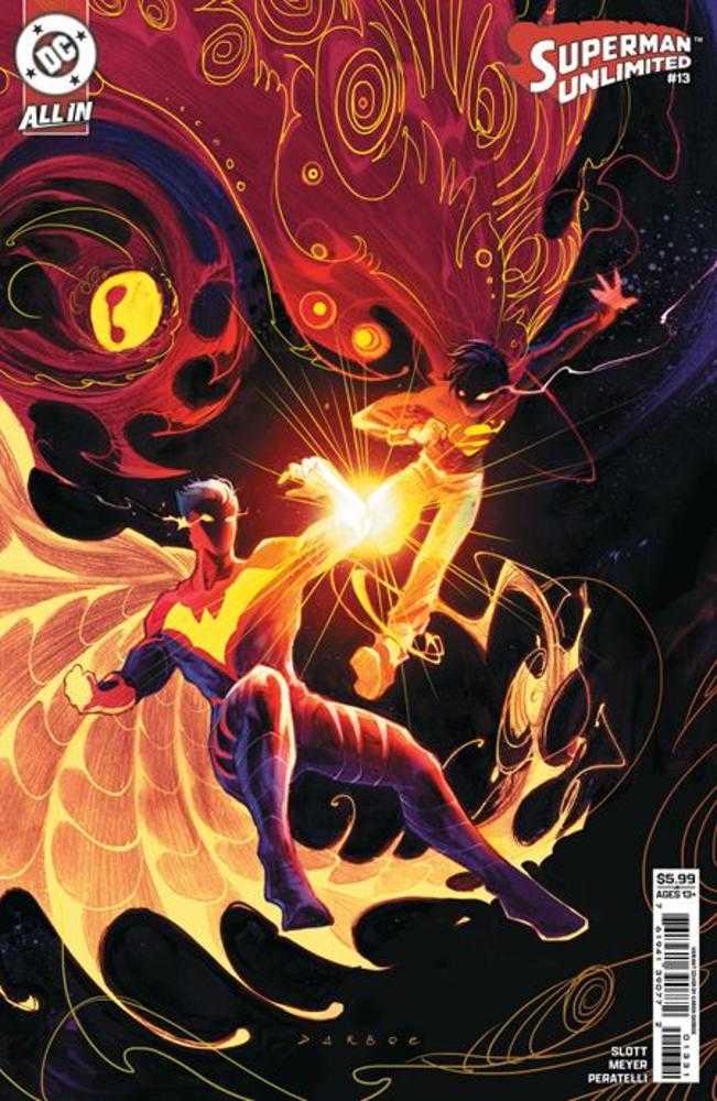 Superman Unlimited #13 Cover C Karen S Darboe Card Stock Variant (The Reign Of The Superboys) | Odin's Place