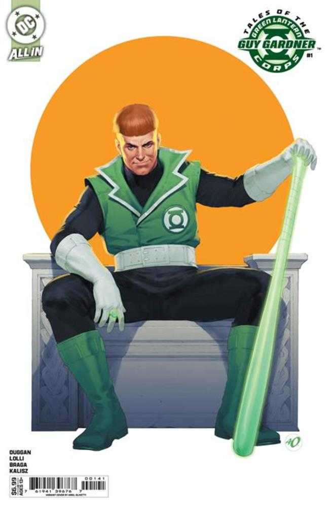 Tales Of The Green Lantern Corps Guy Gardner #1 (One Shot) Cover D Ariel Olivetti Card Stock Variant | Odin's Lair