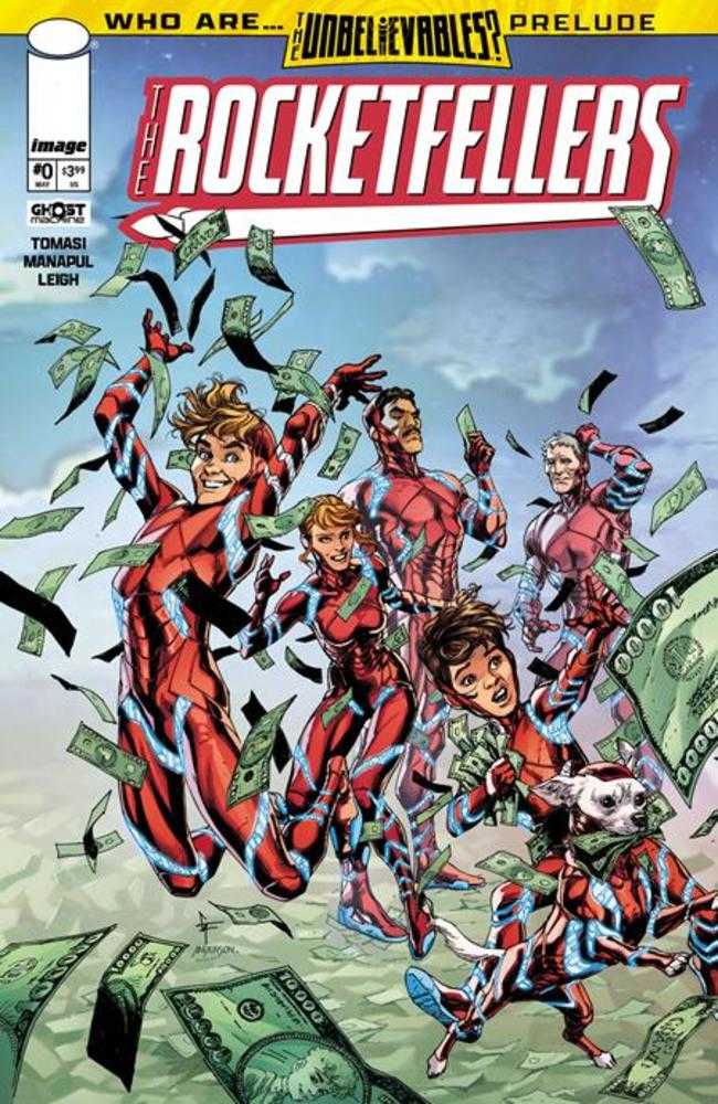 Rocketfellers #0 Cover B Gary Frank & Brad Anderson Variant | Odin's Place