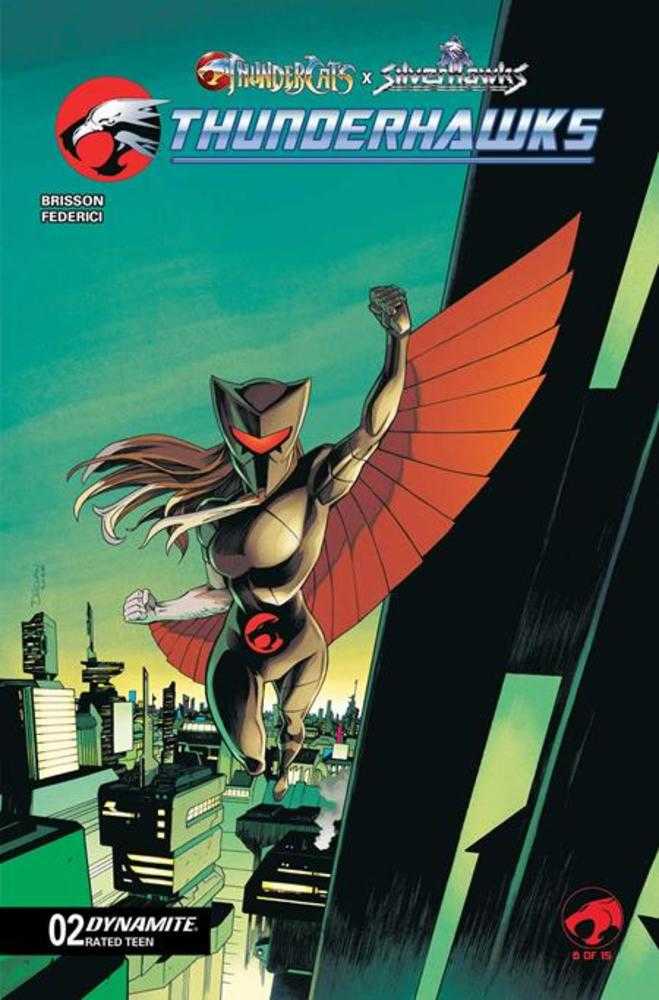 Thundercats X Silverhawks Thunderhawks #2 Cover B Declan Shalvey Variant | Odin's Place