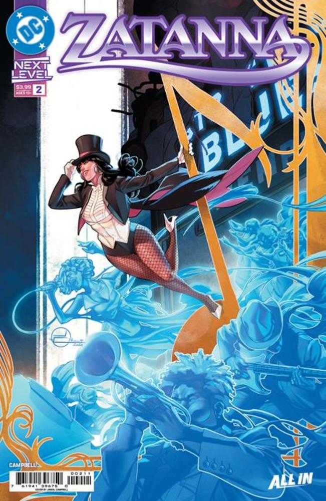 Zatanna (2026) #2 Cover A Jamal Campbell | Odin's Place