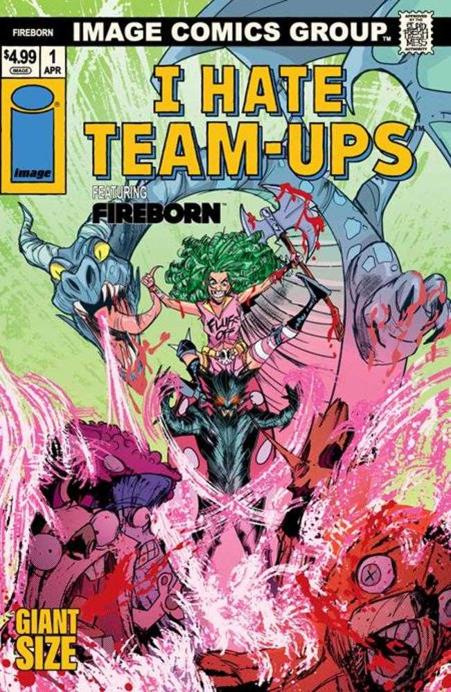Fireborn #1 Cover N Patrick Mulholland I Hate Fairyland Team Up Variant | Odin's Place