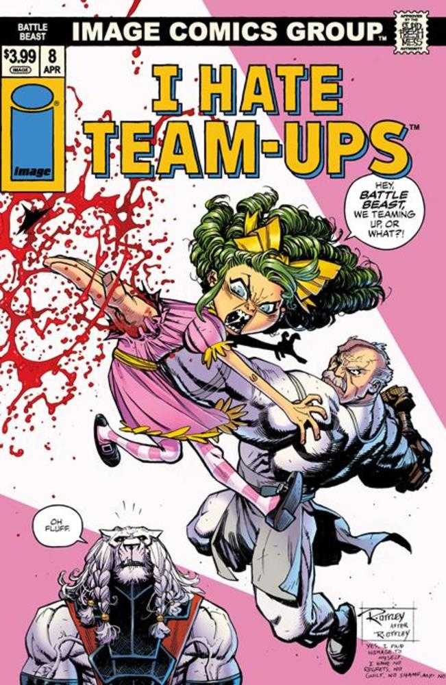 Invincible Universe Battle Beast #8 Cover G Ryan Ottley I Hate Fairyland Team Up Variant | Odin's Place