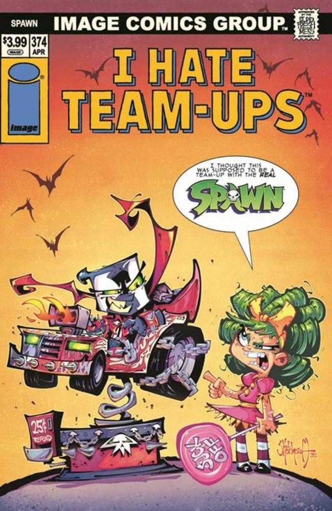 Spawn #374 Cover C Rob Duenas I Hate Fairyland Team Up Variant | Odin's Place