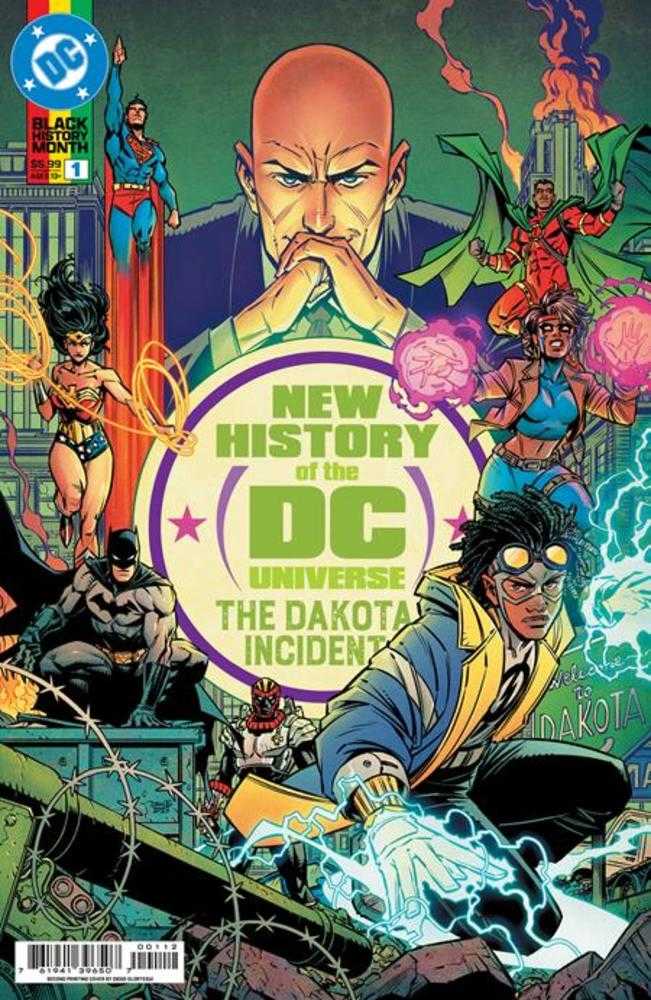 New History Of The DC Universe The Dakota Incident #1 (One Shot) 2nd Print Cover A Diego Olortegui | Odin's Place