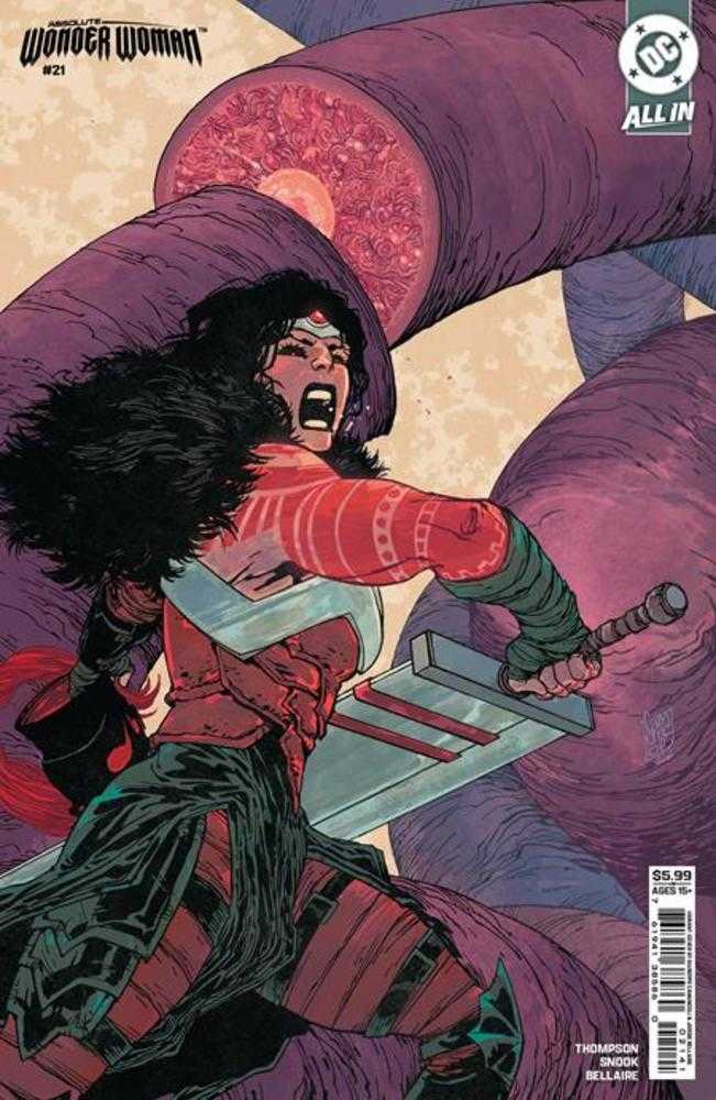 Absolute Wonder Woman #21 Cover D Giuseppe Camuncoli Card Stock Variant | Odin's Place