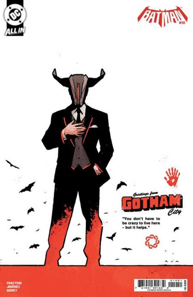 Batman #10 Cover F 1 in 25 David Aja Card Stock Variant | Odin's Place