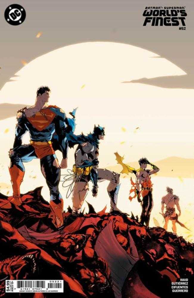 Batman Superman Worlds Finest #52 Cover B Adrian Gutierrez Card Stock Variant | Odin's Place