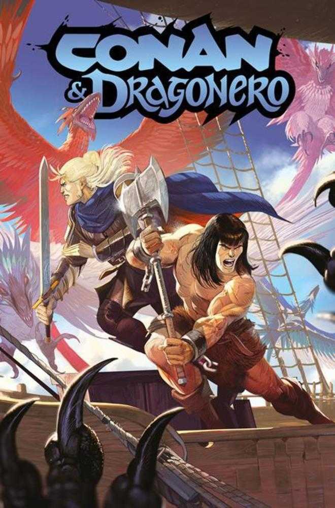Conan And Dragonero #2 (Of 7) Cover B Lorenzo Nuti Variant (Mature) | Odin's Place