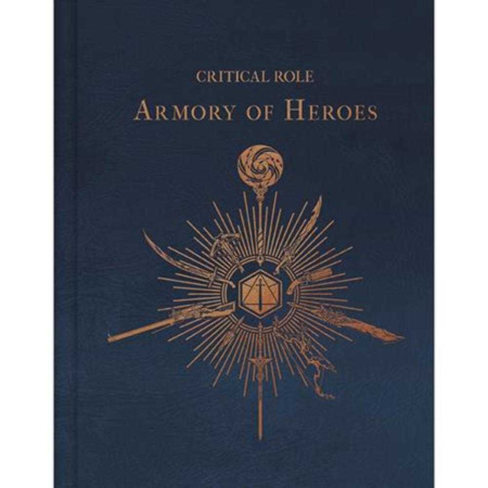 Critical Role Hardcover The Armory Of Heroes | Odin's Place