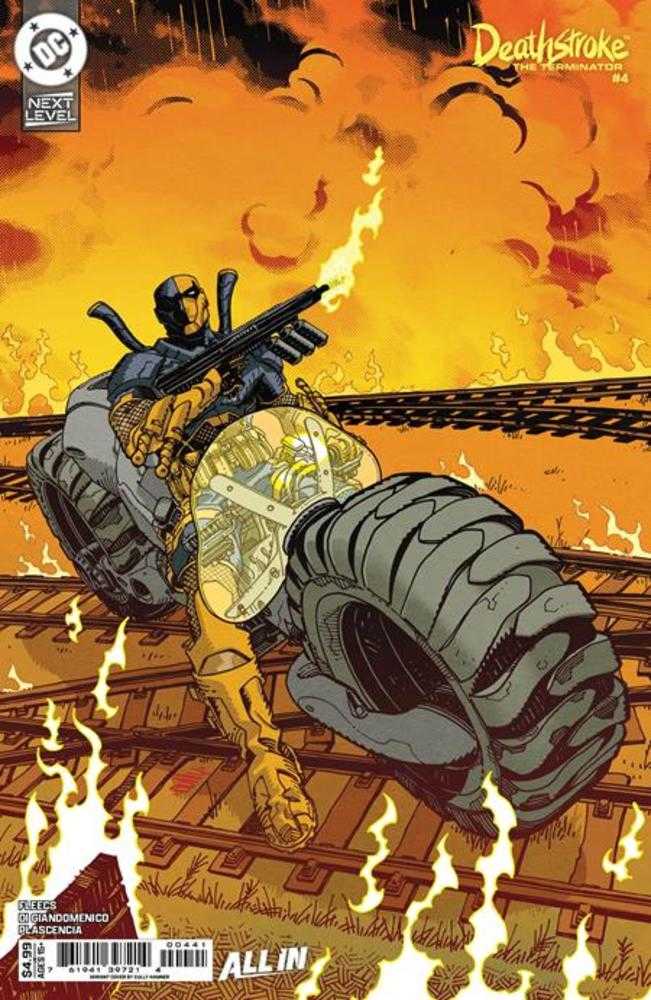 Deathstroke The Terminator #4 Cover D Cully Hamner Card Stock Variant | Odin's Place