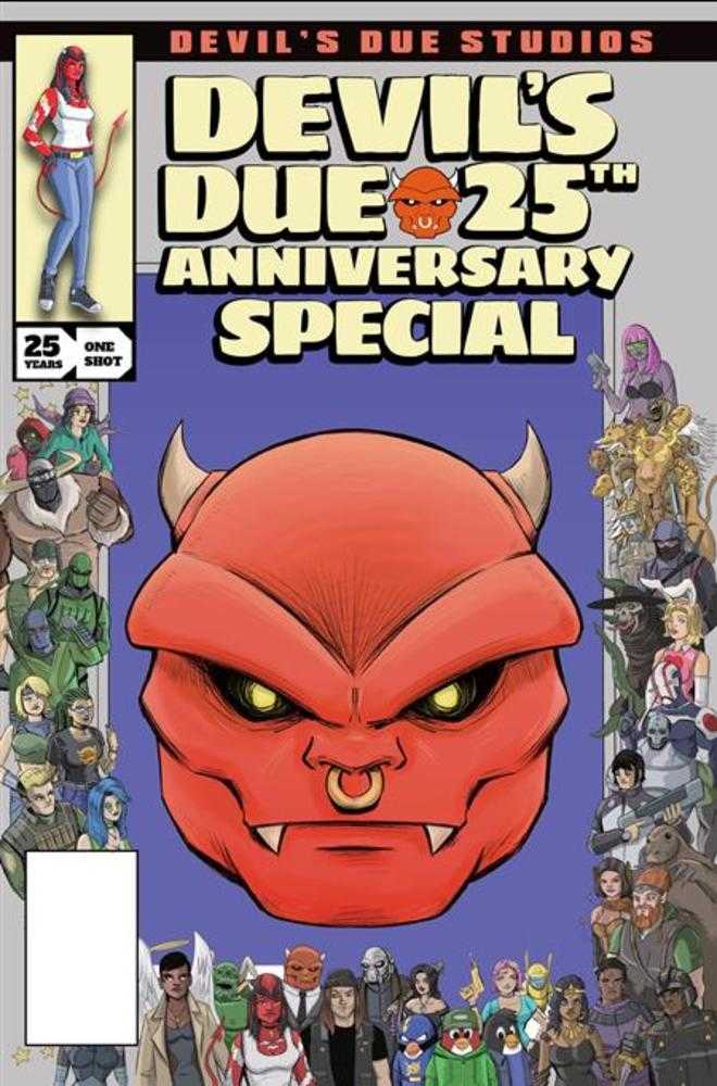 Devils Due 25 Th Anniversary Special #1 (One Shot) Cover A Josh Blaylock Retro Homage | Odin's Place