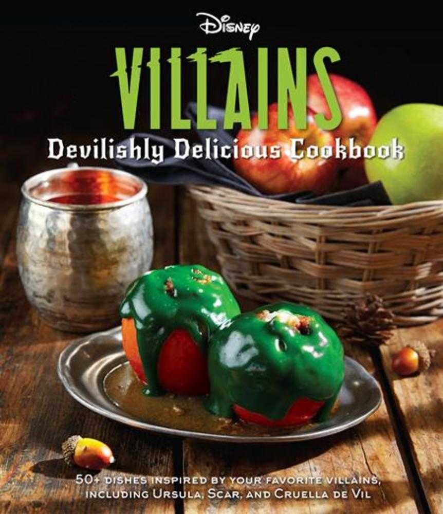Disney Villains Devilishly Delicious Cookbook Hardcover | Odin's Place